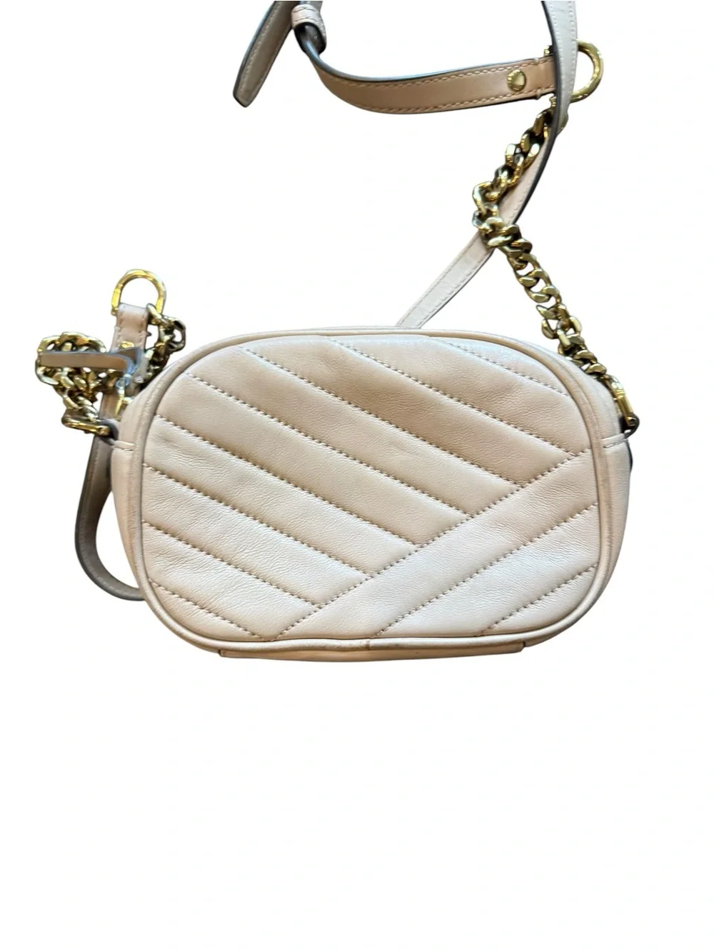 Tory Burch Kira Chevron Small Camera Bag